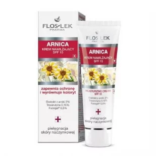 Flos Arnica krem nawilżający SPF15 50ml - Balsamy i kremy do opalania - miniaturka - grafika 1