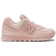 Buty sportowe damskie - Buty New Balance WL574SLA  różowe - miniaturka - grafika 1