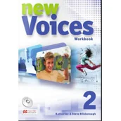 Podręczniki dla gimnazjum - Macmillan Katherine Bilsborough, Steve Bilsborough New Voices 2. Zeszyt ćwiczeń z płytą CD, wersja wieloletnia - miniaturka - grafika 1