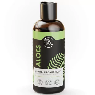 WOW HAU Szampon hipoalergiczny ALOES 200ml - Szampony i odżywki dla psów - miniaturka - grafika 1