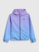 Kurtki i płaszcze dla dziewczynek - 4F Kurtka softshell wiatroodporna membrana 5000 dziewczęca - multikolor 164 (13-14 lat) - miniaturka - grafika 1