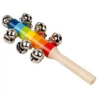 Instrumenty muzyczne dla dzieci - Goki Kolorowe janczary z 13 dzwonkami - miniaturka - grafika 1