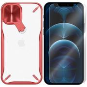 Etui i futerały do telefonów - Etui do Iphone 12 Pro Case Nillkin Cyclops + szkło - miniaturka - grafika 1
