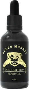 Beard Monkey Oud/Saffron Beard Oil (50ml) - Kosmetyki i akcesoria do pielęgnacji brody - miniaturka - grafika 2