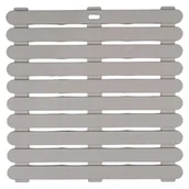 Dywaniki łazienkowe - Beżowy plastikowy dywanik łazienkowy 55x55 cm – Wenko - miniaturka - grafika 1