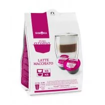 Gimoka Puro Aroma Latte Macchiato Dolce Gusto - 8+8 kapsułek - Kawa w kapsułkach i saszetkach - miniaturka - grafika 1