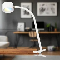 Lampy pozostałe - Briloner Lampa z klipsem do ładowania LED Tari, biała, CCT, ściemniacz dotykowy, USB - miniaturka - grafika 1