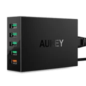 Ładowarki do telefonów - Ładowarka sieciowa AUKEY Quick Charge 3.0 PA-T15, 10.2 A, 5 x USB 3.0 - miniaturka - grafika 1