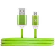 Kable USB - HQCable USB-MICRO USB 1M zielony - miniaturka - grafika 1