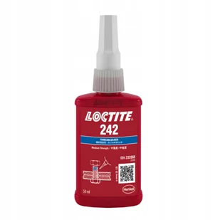 Klej Do Gwintów Loctite 242 Środek Do Zabezpieczania 50ml - Chemia warsztatowa - miniaturka - grafika 1
