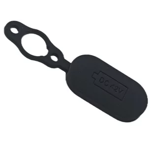 Czarna magnetyczna zaślepka portu ładowania do Xiaomi - Hulajnogi elektryczne - miniaturka - grafika 1