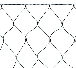 Klimatyczna dekoracja siatka nad okno 1x1m LED 6W ciepła - Lampy ogrodowe - miniaturka - grafika 1