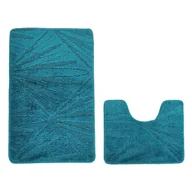 Dywaniki łazienkowe - 2cz Dywaniki łazienkowe antypoślizgowe CLASSIC Wz.04 morskie - miniaturka - grafika 1