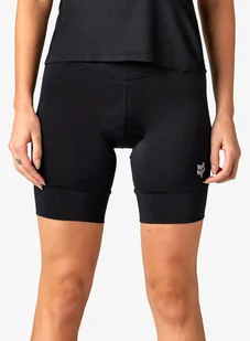 Spodenki rowerowe damskie z wkładką Fox Tecbase Liner Short black Xs - Spodenki rowerowe - miniaturka - grafika 1