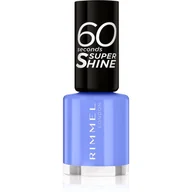 Lakiery do paznokci - Rimmel London 60 Seconds Super Shine Lakier do paznokci 8 ml Odcień 856 Blue Breeze - miniaturka - grafika 1