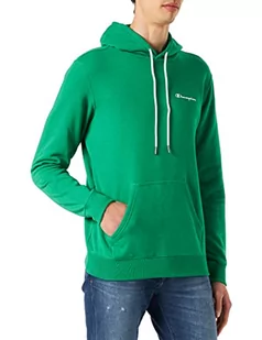 Champion Męska bluza z kapturem American Classics z małym logo, Zielony, S - Bluzy męskie - miniaturka - grafika 1