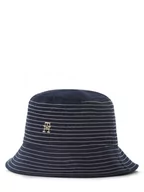 Czapki damskie - Tommy Hilfiger - Damski bucket hat, niebieski - miniaturka - grafika 1