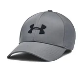 Czapki męskie - Czapka męska UNDER ARMOUR z daszkiem Storm Blitzing Adj szara - miniaturka - grafika 1