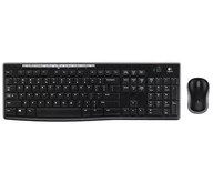 Zestawy komputerowe - Logitech Wireless Combo MK270 klawiatura Dołączona myszka RF - miniaturka - grafika 1