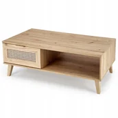 Ławy i stoliki kawowe - Ława do Salonu Borneo Stolik Kawowy Nowoczesny Skandynawski Dąb Artisan - miniaturka - grafika 1