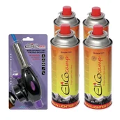 Lutownice - Palnik gazowy wielofunkcyjny RK-3013D + gaz 220g 4 szt. - miniaturka - grafika 1