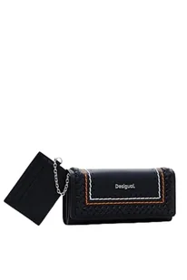 Desigual MONE_Fabuła MARIONA, Bi-Fold Wallet Women's, 0, Kolor: czarny, 0 - Portfele - miniaturka - grafika 1