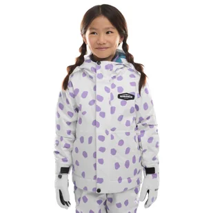 Dziewczęca kurtka snowboardowa Sporty zimowe SIROKO KW1-G Fay - Odzież sportowa dziecięca - miniaturka - grafika 1