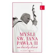 Religia i religioznawstwo - Myśli Św Jana Pawła Ii Na Cały Rok Leszek Smoliński - miniaturka - grafika 1