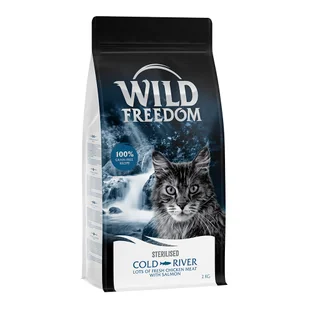 Wild Freedom Adult "Cold River" Sterilised, łosoś - bez zbóż - 2 kg - Sucha karma dla kotów - miniaturka - grafika 1