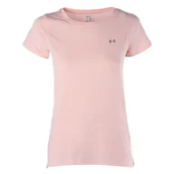 Koszulki i topy damskie - Under Armour, Koszulka damska, Short Sleeve W 1328964, różowy, rozmiar L - miniaturka - grafika 1