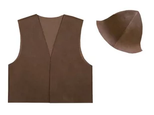 ZESTAW PASTUSZEK BRĄZOWY 116-140 2el - Stroje karnawałowe - miniaturka - grafika 1