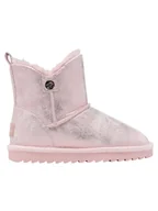 Botki damskie - Kangaroos Botki zimowe "K-UK Silvery" w kolorze jasnoróżowym - miniaturka - grafika 1