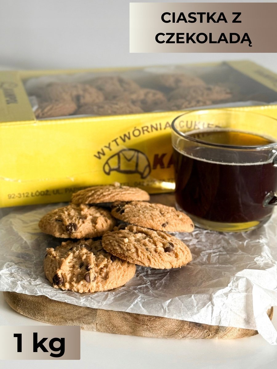 Ciastka z czekoladą 1kg