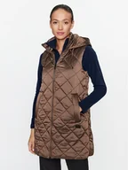 Kamizelki damskie - CMP Bezrękawnik 33K3686 Brązowy Regular Fit - miniaturka - grafika 1