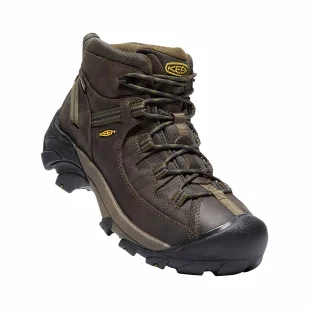 Buty trekkingowe męskie KEEN TARGHEE II MID WP - Buty trekkingowe męskie - miniaturka - grafika 4