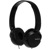 Słuchawki - Sony MDR-ZX110APB czarne - miniaturka - grafika 1