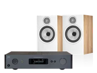 Zestawy stereo - NAD C 379 (czarny) + 606 S3 (dąb) - miniaturka - grafika 1