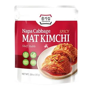 Kapusta Kimchi Jongga 80g - Pasztet i przetwory mięsne - miniaturka - grafika 1