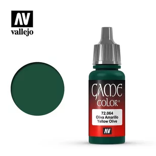 Vallejo Yellow Olive 064 72064 - Akcesoria i części modelarskie - miniaturka - grafika 1