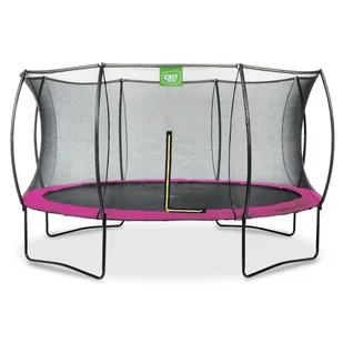 Exit Trampolina ogrodowa Silhouette 427cm różowa - Trampoliny - miniaturka - grafika 1