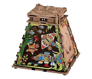 iDventure - Drewniane puzzle Piramida Słońce - Puzzle - miniaturka - grafika 1
