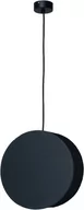 Lampy sufitowe - Nowodvorski Lampa wisząca WHEEL BLACK I ZWIS 9033 czarny 9033 - miniaturka - grafika 1