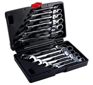 Klucze i nasadki - KLUCZE PŁASKO-OCZKOWE 12EL. KD11304 - miniaturka - grafika 1