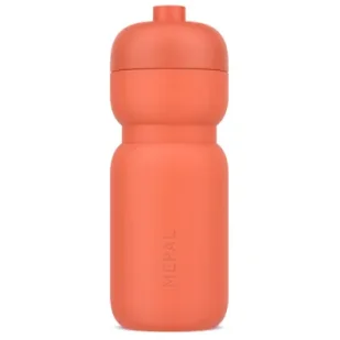 Mepal Bidon sportowy Squeeze Active Peach Orange 103001073900 600 ml - Butelki termiczne - miniaturka - grafika 1