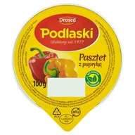 Pasztet i przetwory mięsne - Drosed Podlaski Pasztet z papryką 100 g - miniaturka - grafika 1