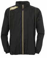 Kurtki i płaszcze dla chłopców - Blk Dziecięca kurtka Rain Jacket odzież Teamsport wielokolorowa czarny/złoty XL - miniaturka - grafika 1