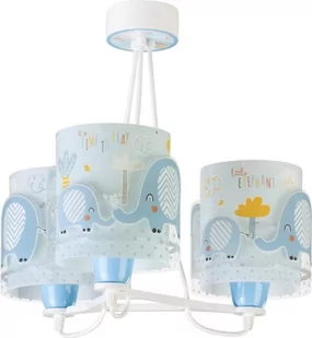 Dalber Elephant lampa wisząca 3-punktowa niebieska 61337T 61337T - Lampy sufitowe - miniaturka - grafika 1