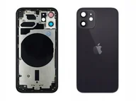 Części serwisowe do telefonów - Obudowa Korpus do iPhone 12 Mini Czarny - miniaturka - grafika 1