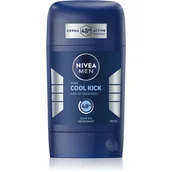 Dezodoranty i antyperspiranty męskie - Nivea Men Cool Kick 48h Dezodorant dla mężczyzn 50 ml - miniaturka - grafika 1