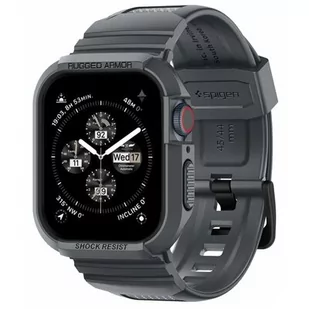 Pasek SPIGEN Rugged Armor Pro do Apple Watch 4/5/6/7/8/9/SE (44/45mm) Grafitowy - Akcesoria do smartwatchy - miniaturka - grafika 1